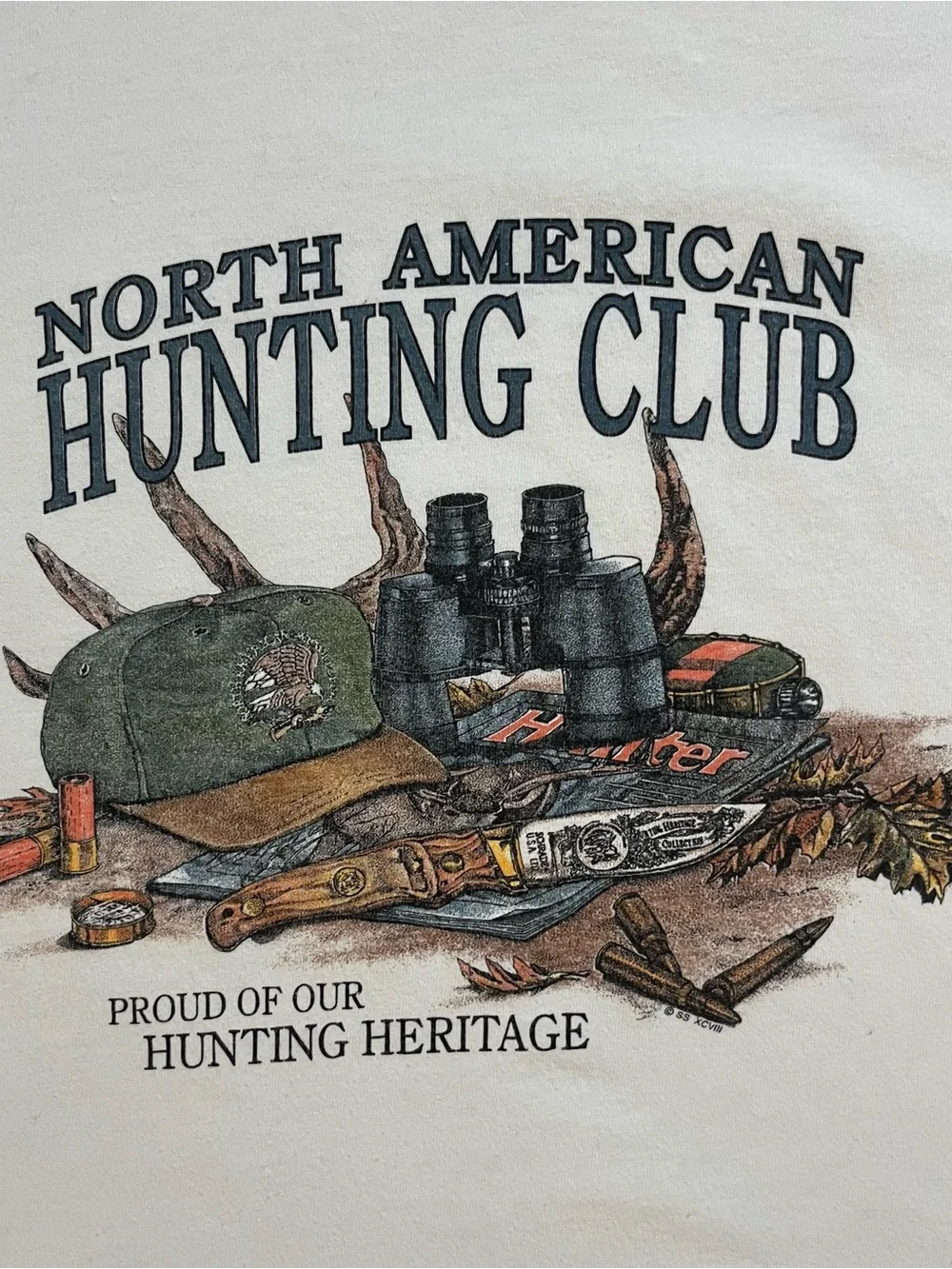 Vintage North American Hunting Club T-Shirt Size XL